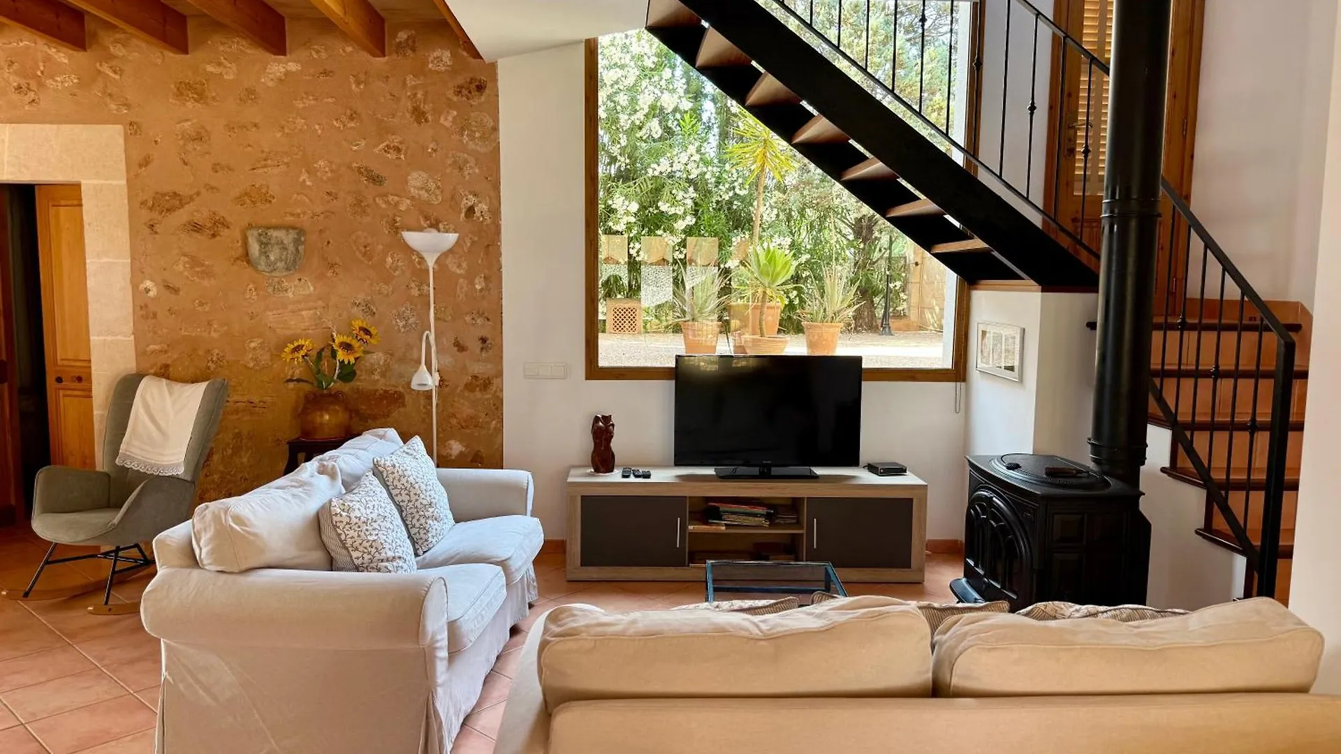 Вилла Casa Rural, Finca Rustica Con Piscina Cas Padrins De Campos, Mallorca